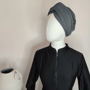 Turban de bain anthracite